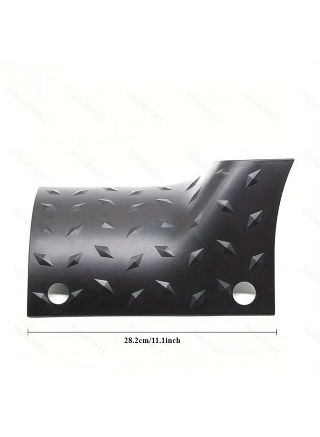 Jeep Wrangler JL JLU Gladiator JT Cowl Body Armor Covers Textured Black Pair - Image 2